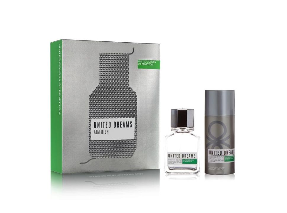 United Dreams Aim High Benetton Set (Eau de Toilette 100ml + Deodorant 150ml)
