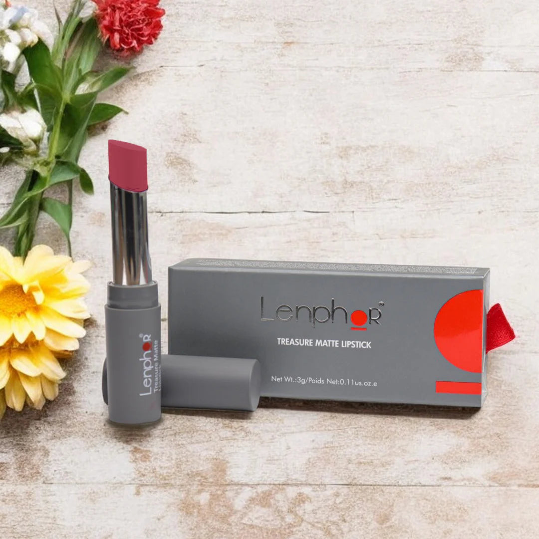 Lenphor Creamy Matte Lipstick Treasure (3 g)