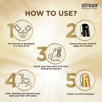Streax Professional Ultralights Pre Lightening Powder (350g)