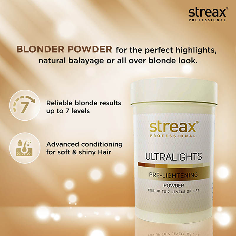 Streax Professional Ultralights Pre Lightening Powder (350g)