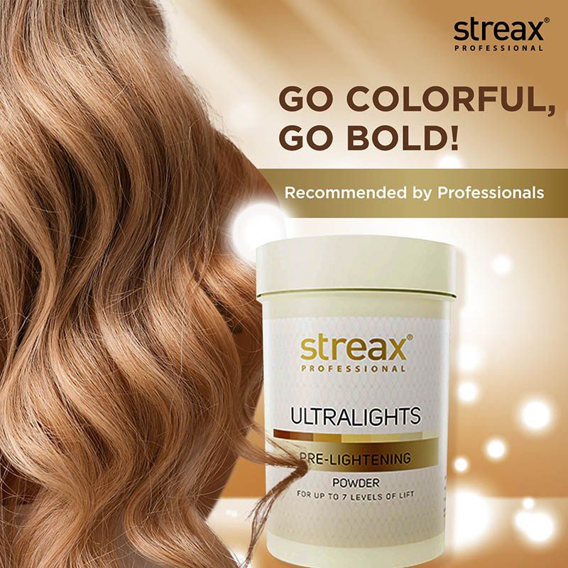 Streax Professional Ultralights Pre Lightening Powder (350g)