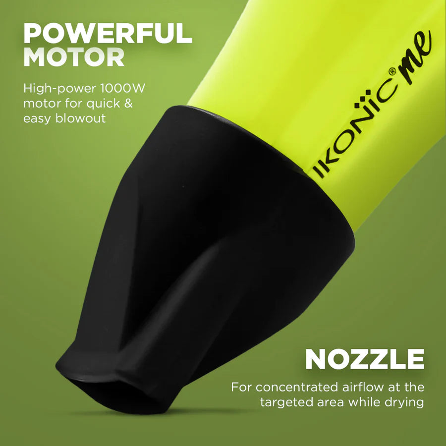 IKONIC Speedy Hair Dryer (Green)