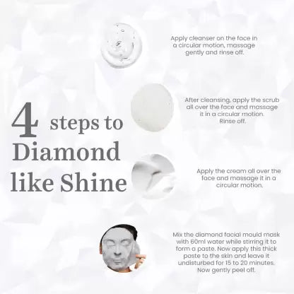 O3+ Brightening & Finelines Reduce Diamond Facial kit (37 g)