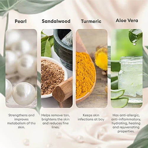 VLCC Pearl Facial Kit with Free Rose Water Toner For Bright skin (400 g)