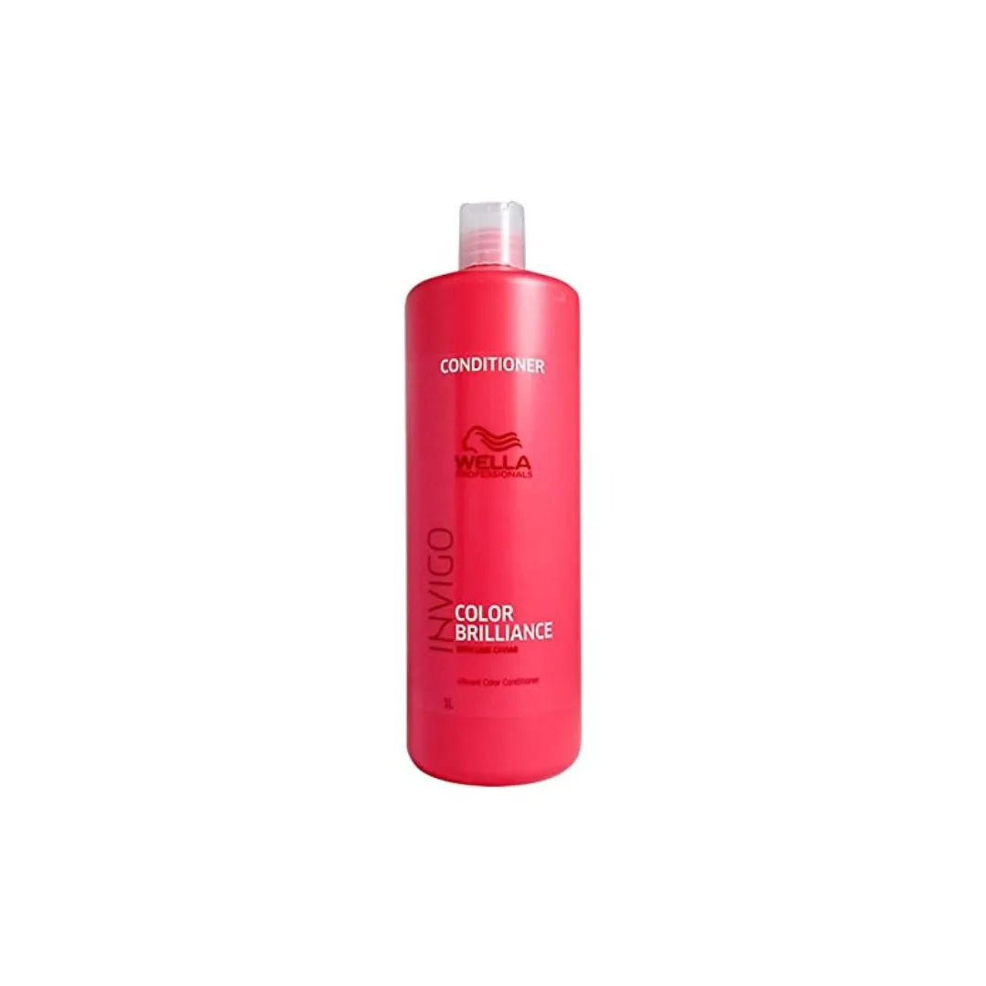 Wella Professionals Invigo Color Brilliance With Lime Caviar Vibrant Color Conditioner (1000 ml)