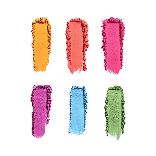 NYX Professional Makeup Ultimate Edit Petite 6 Color Shadow Palette Brights (1.2 g)