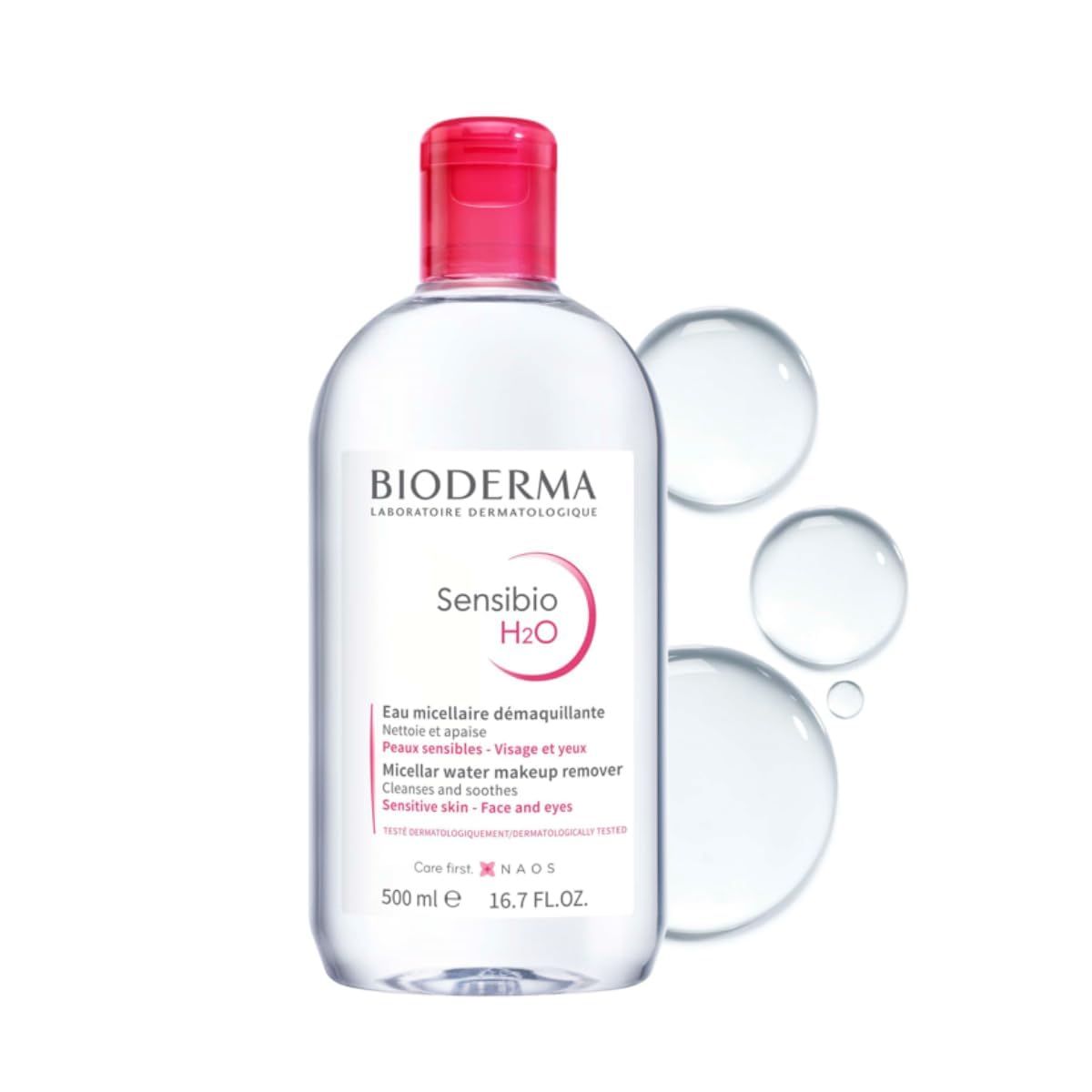 Bioderma Sensibio H2O Daily Soothing Cleanser (500ml)