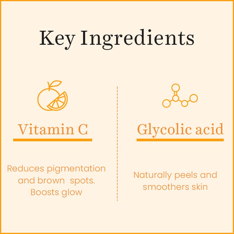 O3+ Skin SoLutions Vitamin C Serum Glow With Glycolic Acid (30ml)