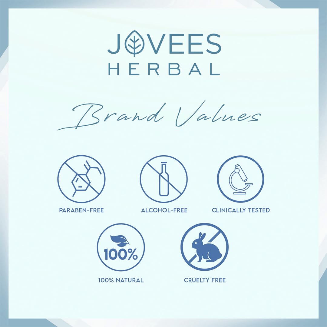Jovees Herbal Glycolic Acid & Niacinamide Whitening Mini Facial Kit For Brighter & Hydrated Skin | Kit for Improves Uneven Skin Tone, Dark Spots & Dullness 53g