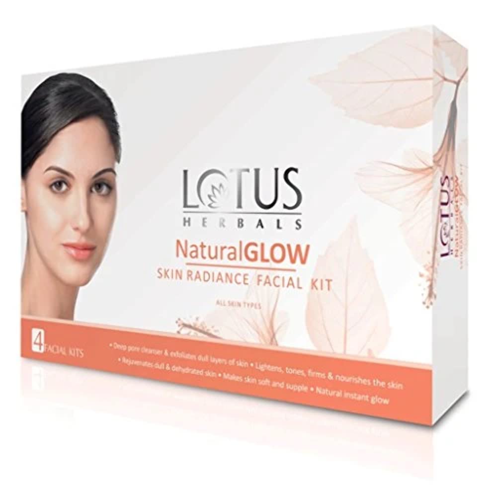 Lotus Herbals NaturalGlow Skin Radiance Facial Kit (50 g)