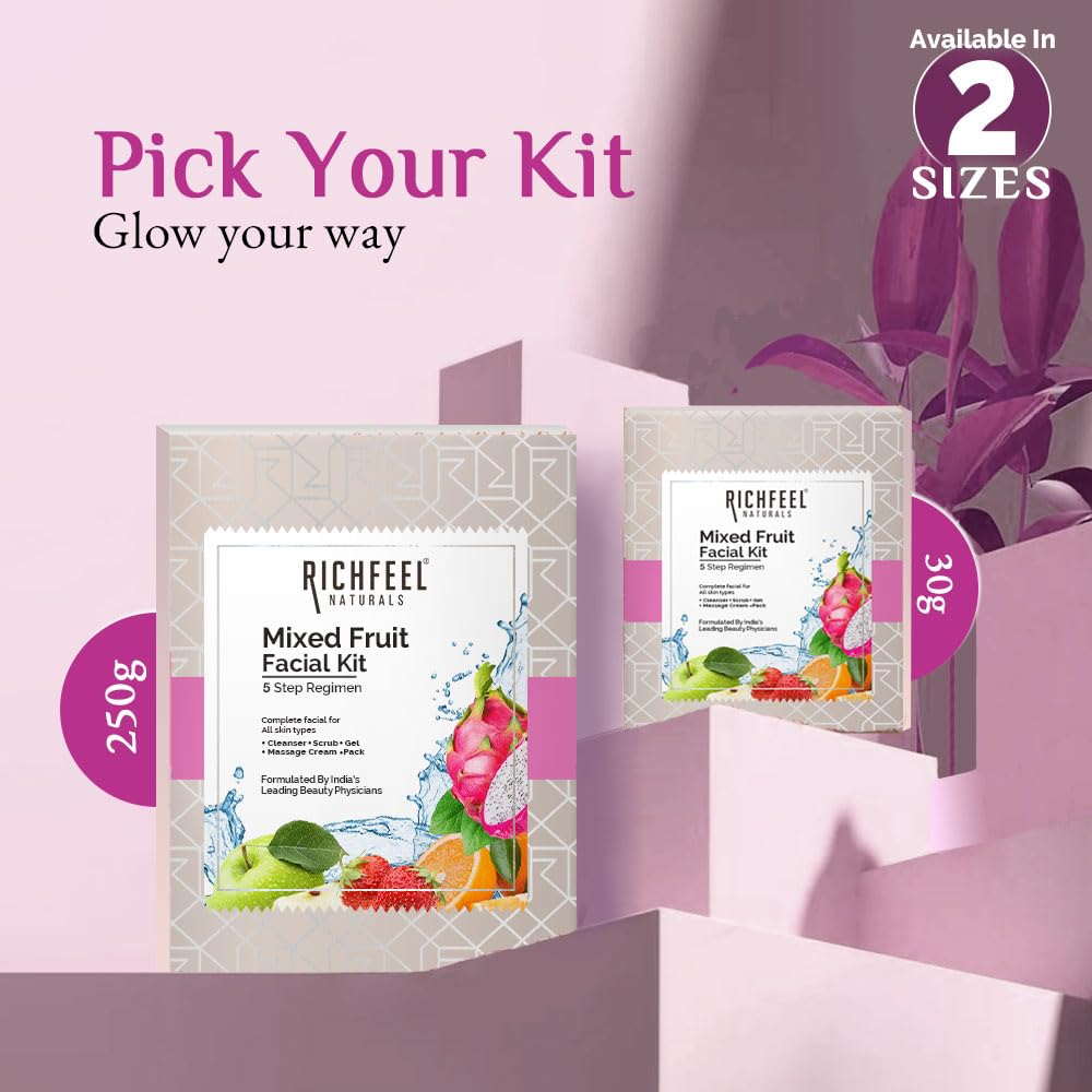 Richfeel Mixed Fruit Facial kit 5x50 (250 g)