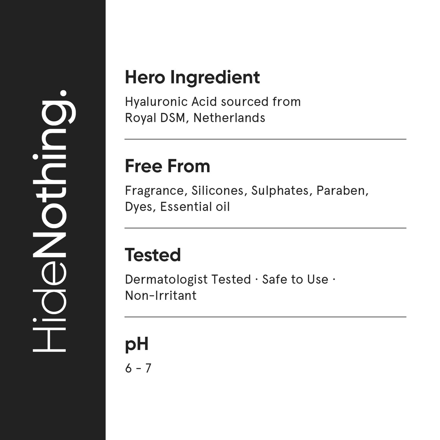 Minimalist 2% Hyaluronic Acid + PGA Face Serum For Deep, Multilevel Hydration (30ml)