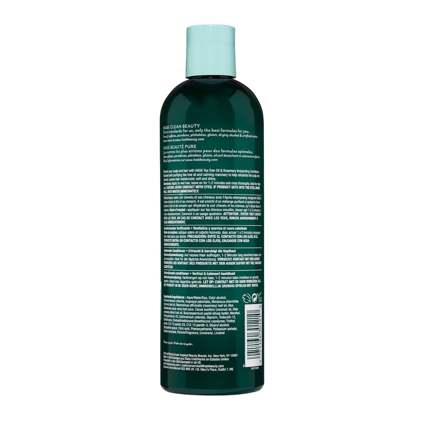 HASK Tea Tree Oil & Rosemary Invigorating Conditioner (355 ml)
