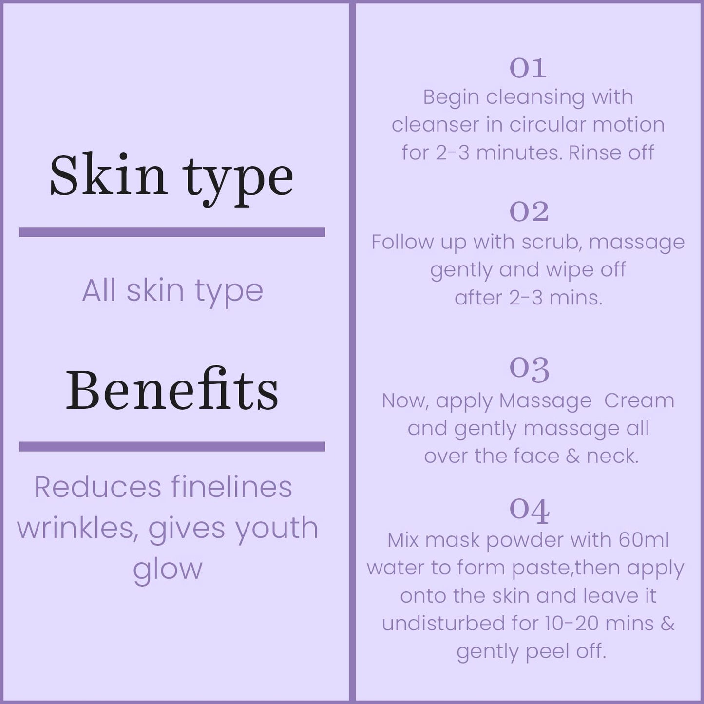O3+ Anti ageing Facial kit with Peel off Mask (45 g)