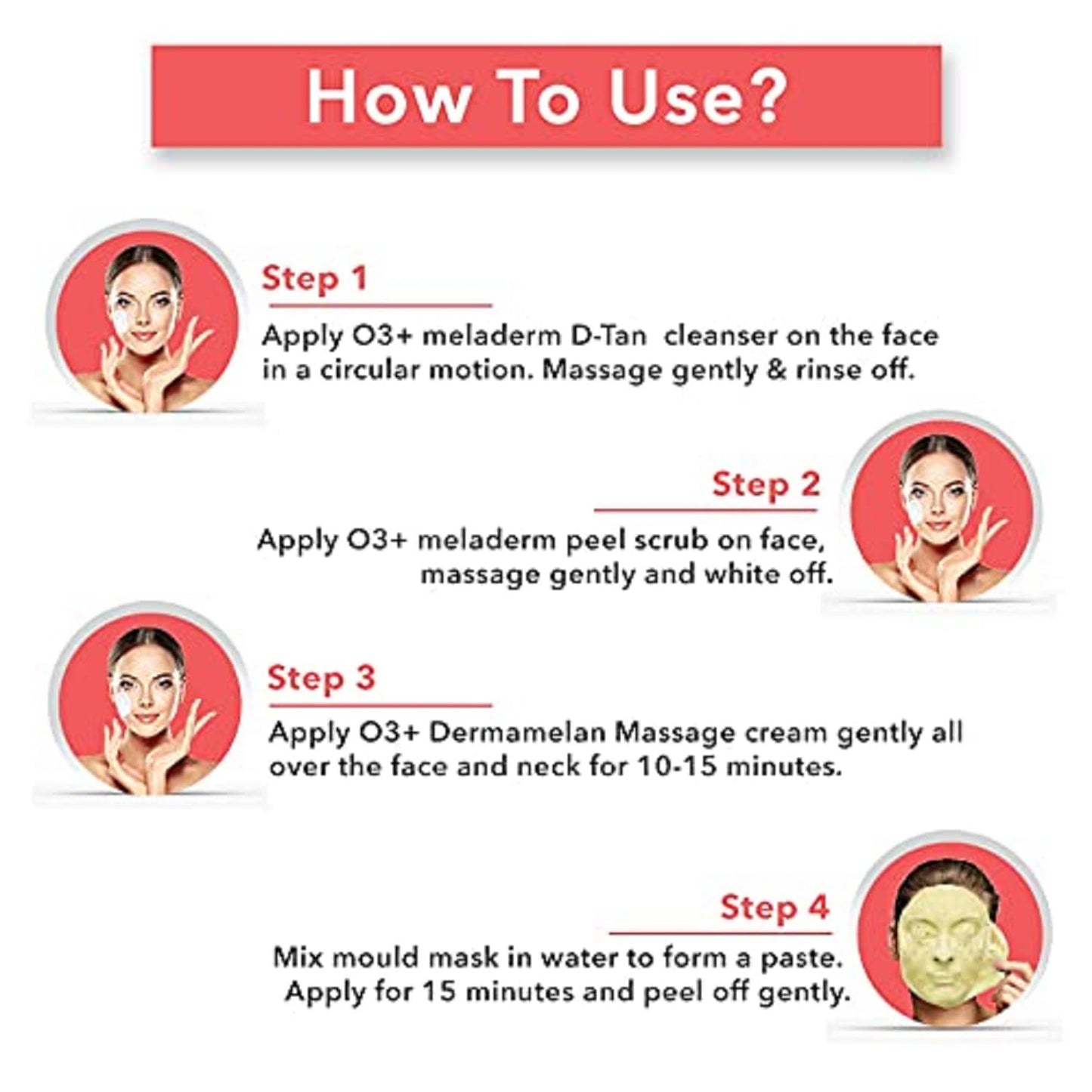 O3+ D-Tan Facial Anti Tan & Dullness Face Mask (45g)