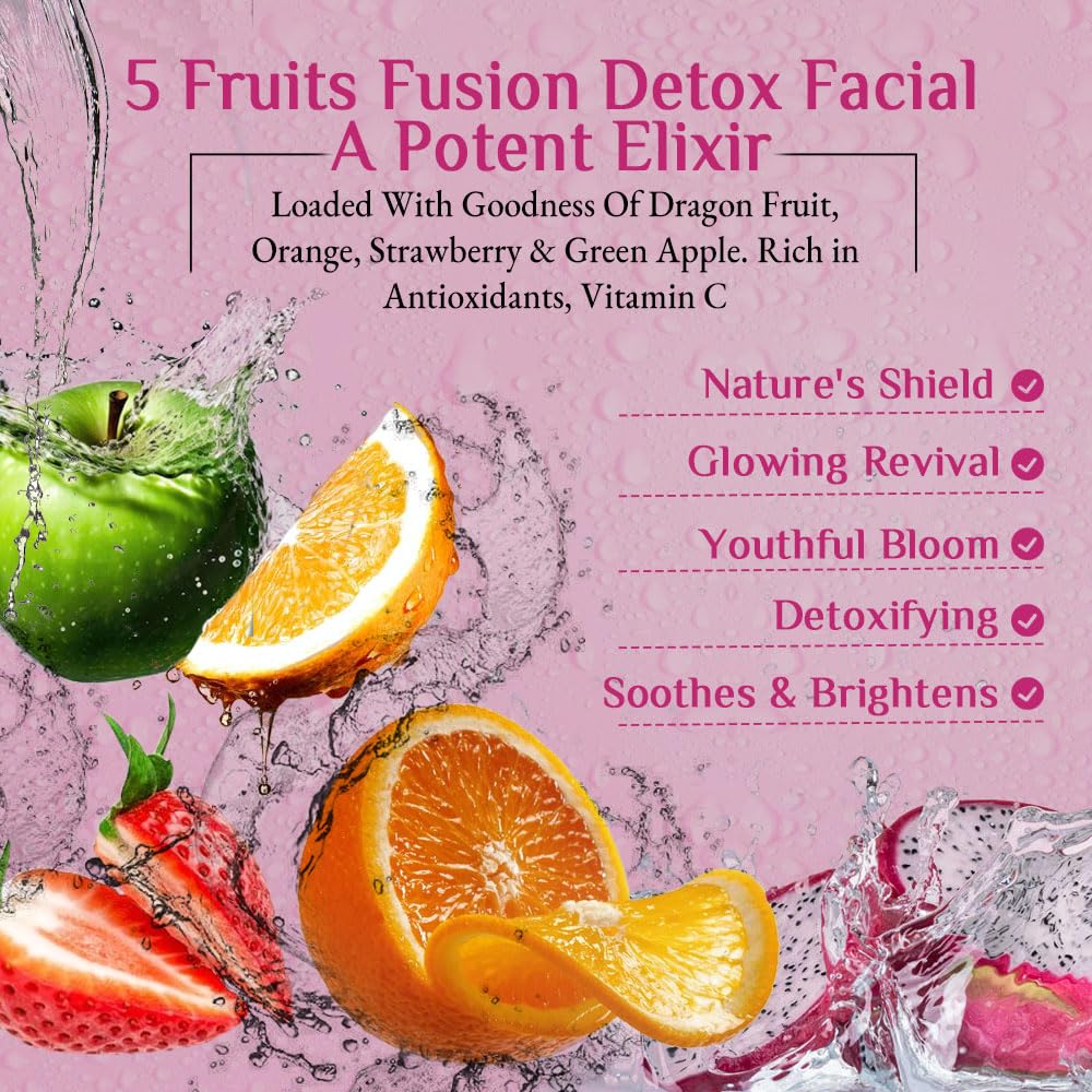 Richfeel Mixed Fruit Facial kit 5x50 (250 g)