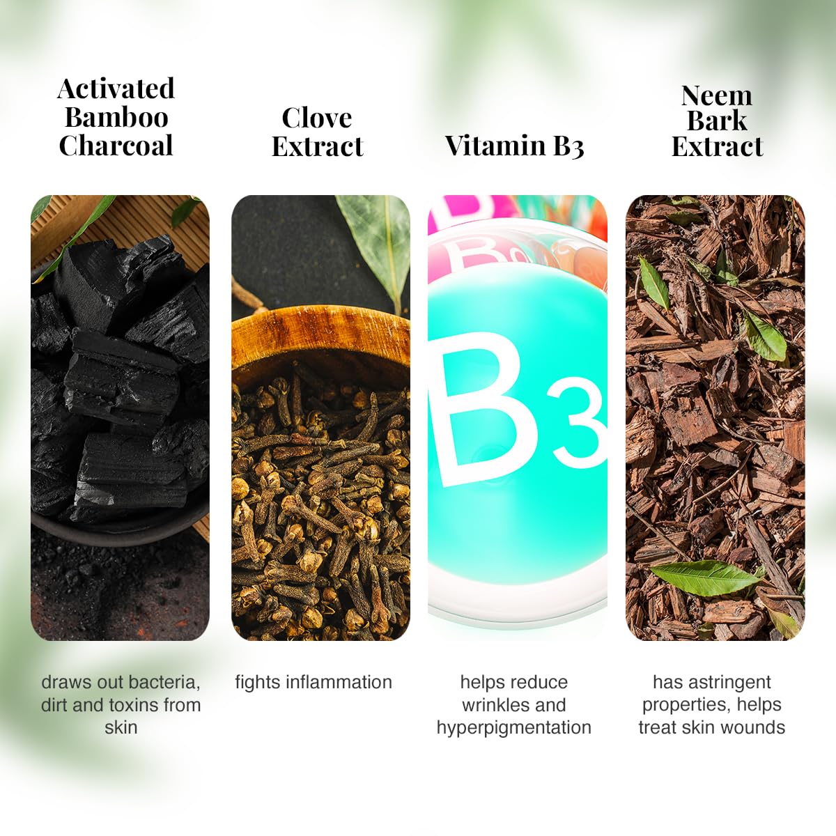 VLCC Activated Bamboo Charcoal Facial Kit, for Purified & Glowing Skin (300 g)