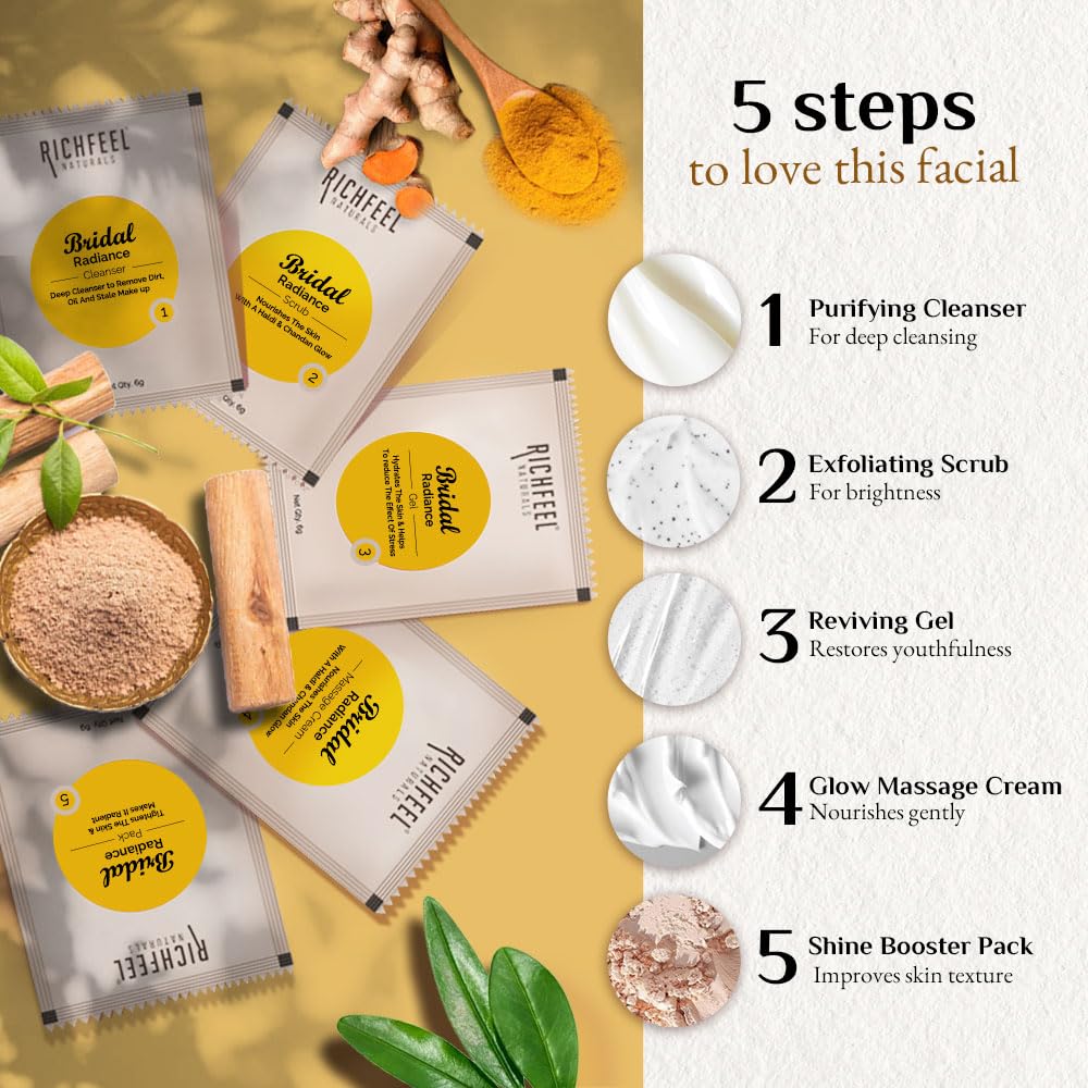 Richfeel Bridal Radiance Facial Kit (150 g)