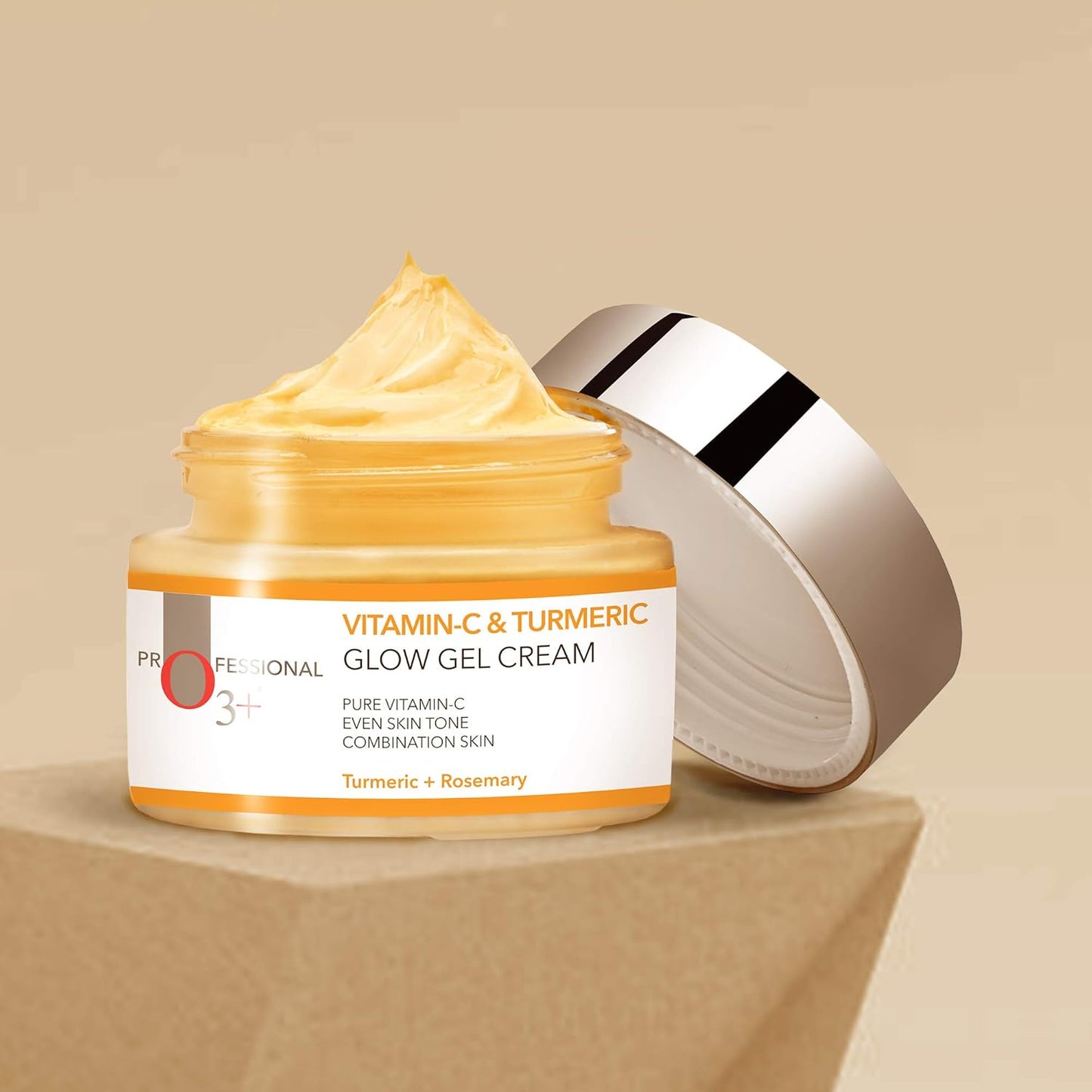 O3+ Vitamin- C & Turmeric Gel Cream For Glow And Moisturised Skin (50 g)