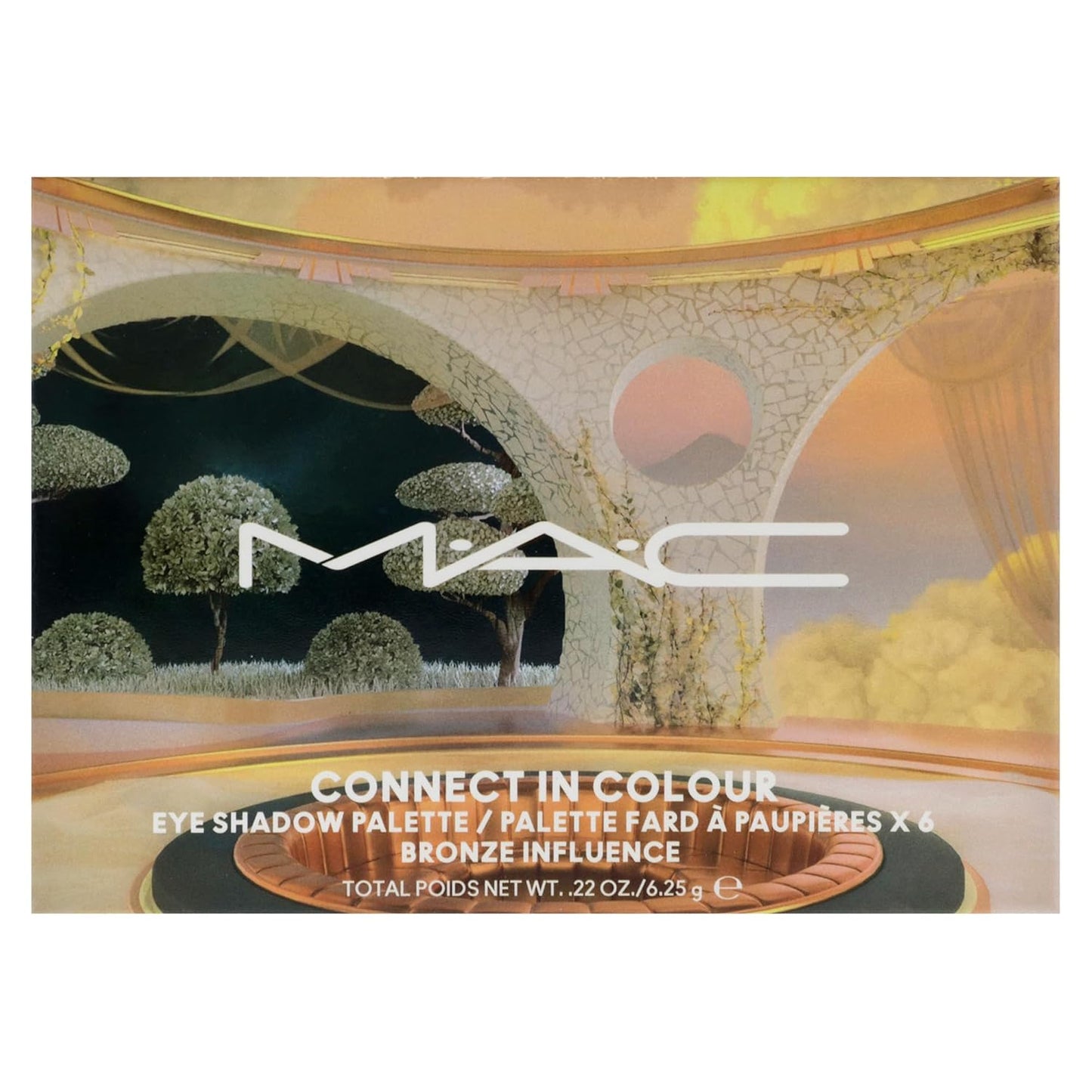 M.A.C Connect In Colour Eye Shadow Palette X6 - Bronze Influence (6.25 g)