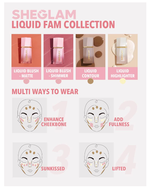Sheglam Glow Bloom Liquid Highlighter - Tea Cake (5.2 ml)