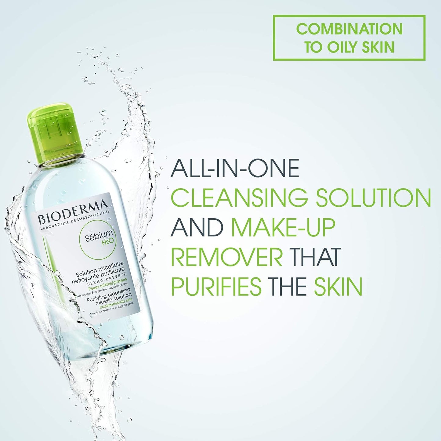 Bioderma Sebium H2O Pump (500 ml)