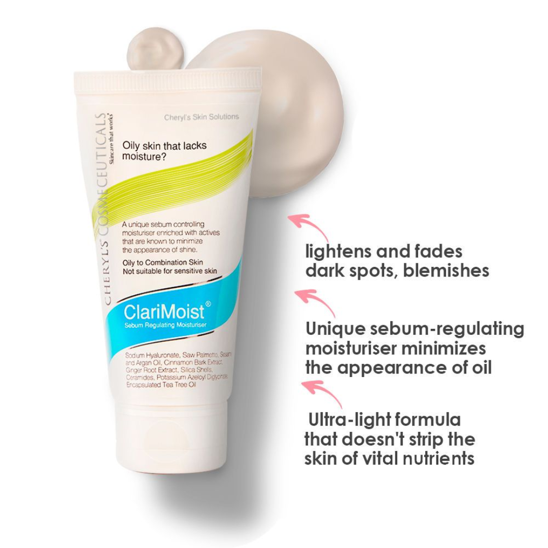 Cheryl's ClariMoist Sebum Regulating Moisturizer For Oily Skin (50gm)