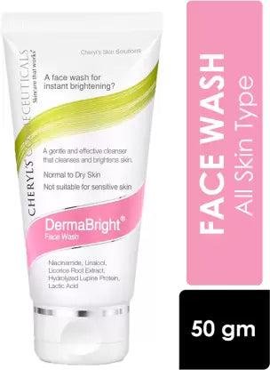 Cheryl's Cosmeceuticals DermaBright Lotion | For All Skin Types | With Vitamin C (50 g)