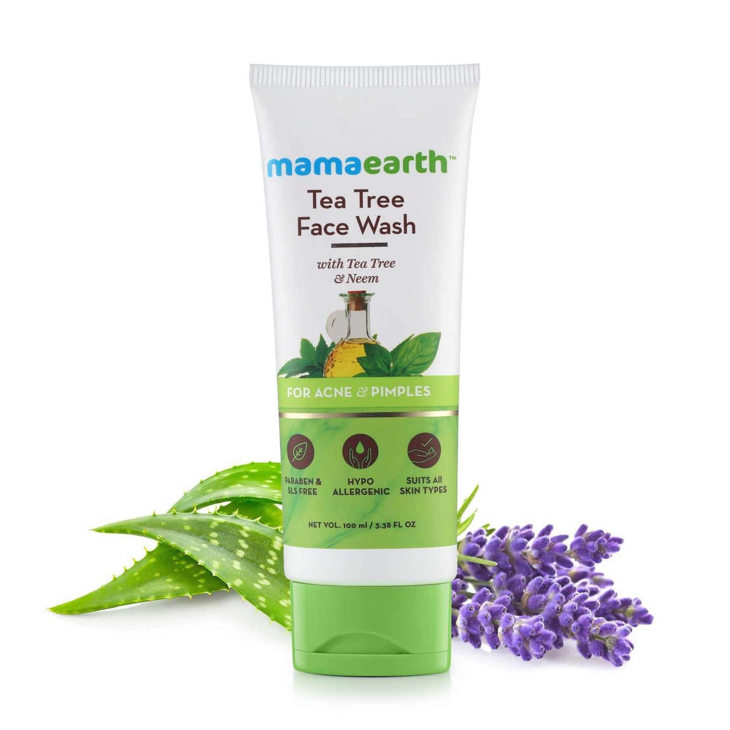MamaEarth Tea Tree Face Wash (100 ml)