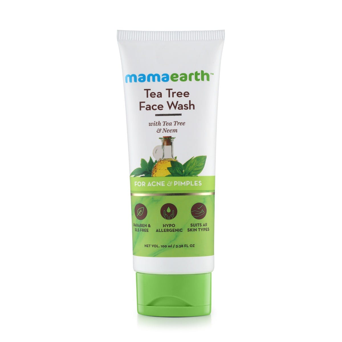 MamaEarth Tea Tree Face Wash (100 ml)