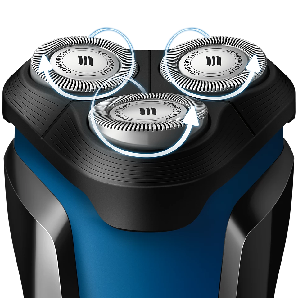 Philips S1030/04 Wet and Dry Electric Shaver (Black)