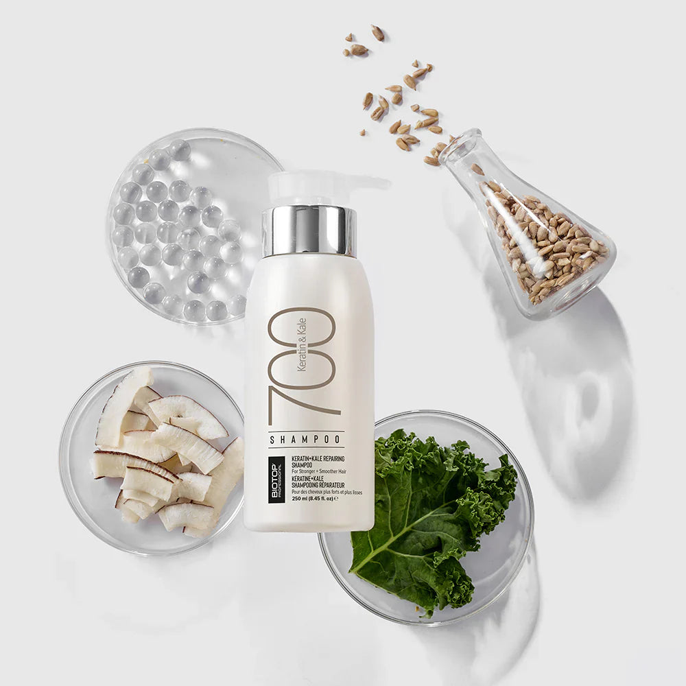 Biotop Professional 700 Keratin + Kale Shampoo (500 ml)