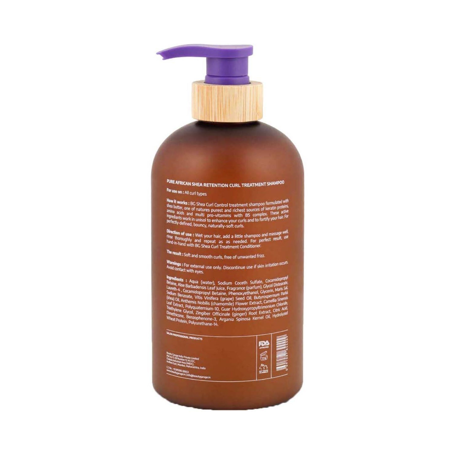 Beauty Garage Shea Retention Curl Shampoo (750 ml)