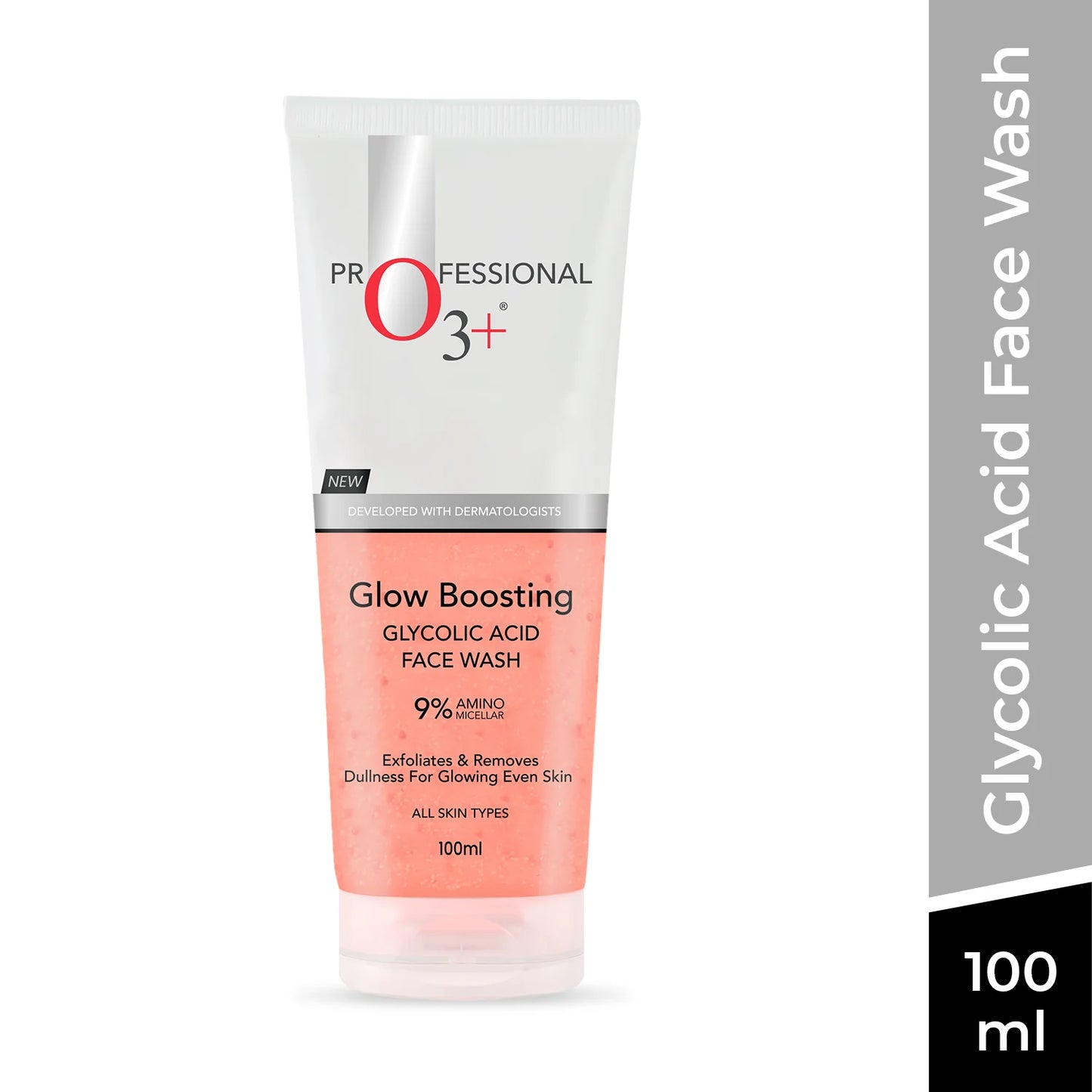 O3+ Glow Boosting Glycolic Acid Brightening Face Wash (100ml)