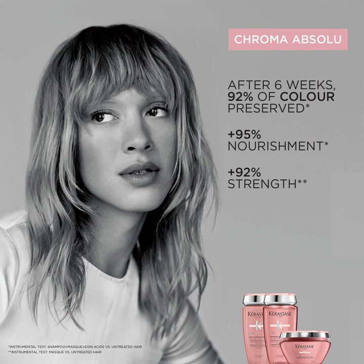 Kerastase Chroma Absolu Bain Riche Chroma Respect Shampoo for medium to thick hair (Sulphate-Free) 250ml