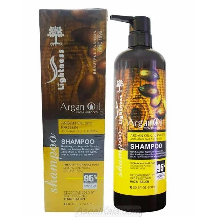 Lightness Shampoo with Argan Oil and Protein (900 ml)