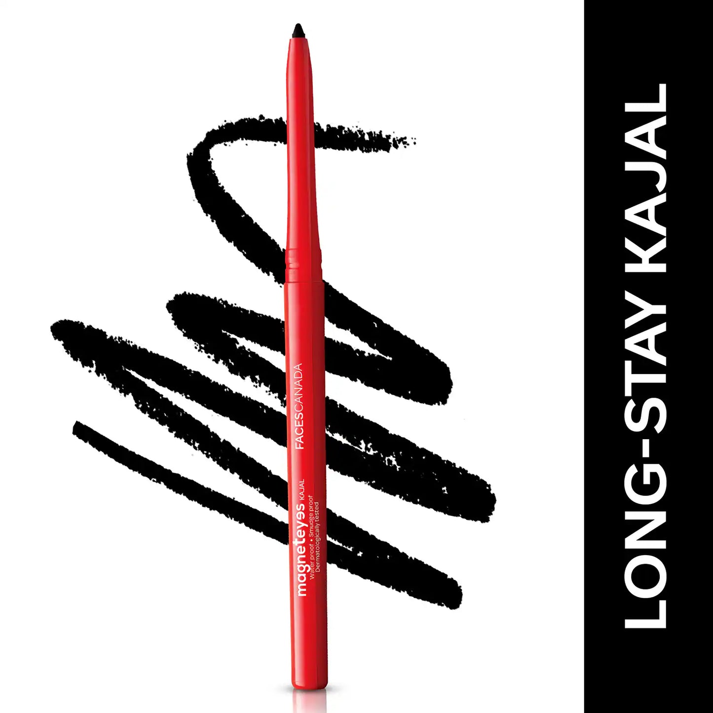 Faces Canada Magneteyes Range Trio Pack (Kajal + Eyeliner + Mascara) - Black