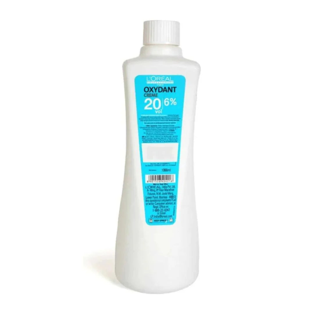 L'Oreal Professionnel Oxydant Creme 20 Volume 6% Developer (1000ML)