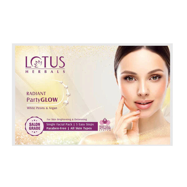 Lotus Herbals Radiant Party 4 In 1 Facial Pack (57gm)
