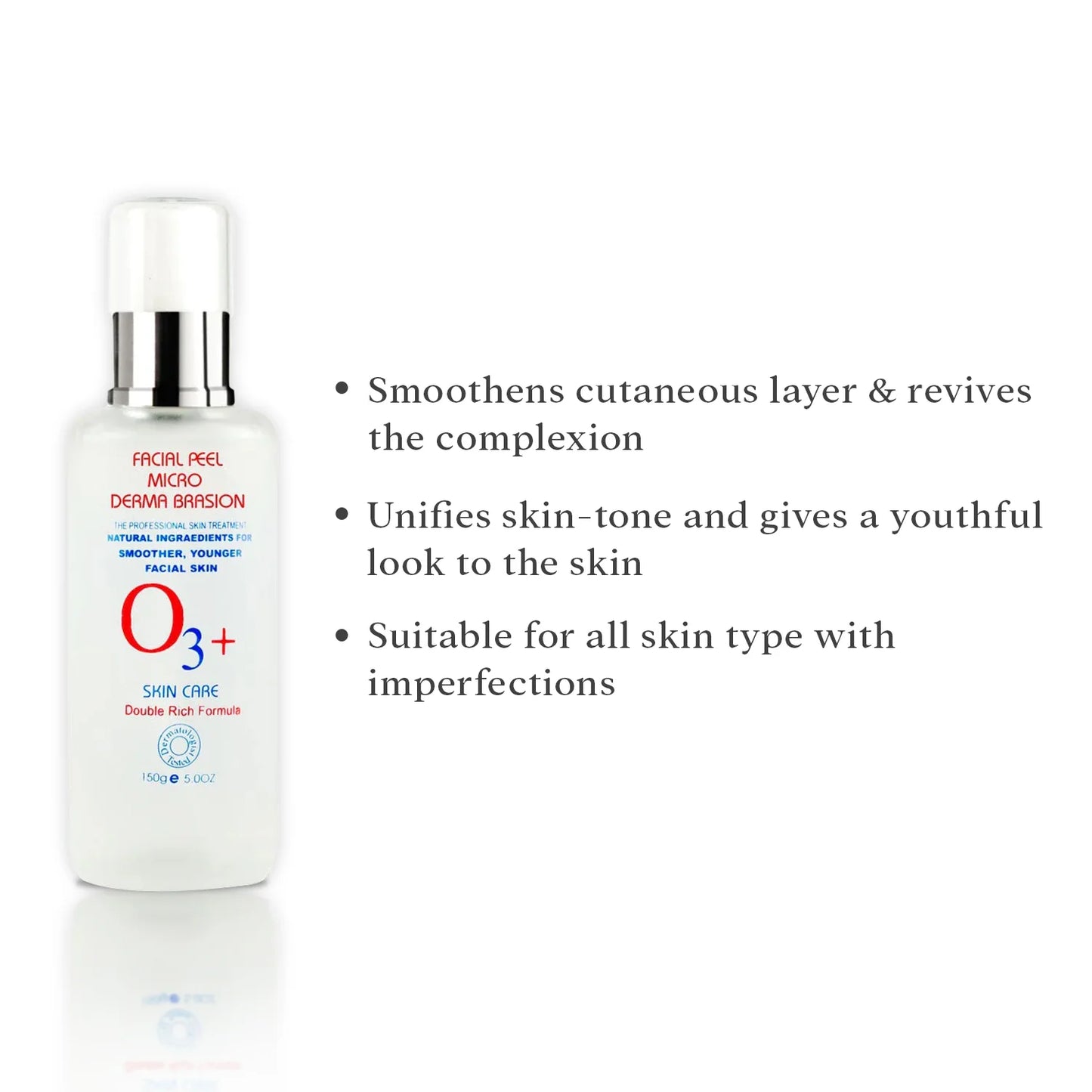 O3+ Professional Micro Derma Brasion Facial Peel (150gm)