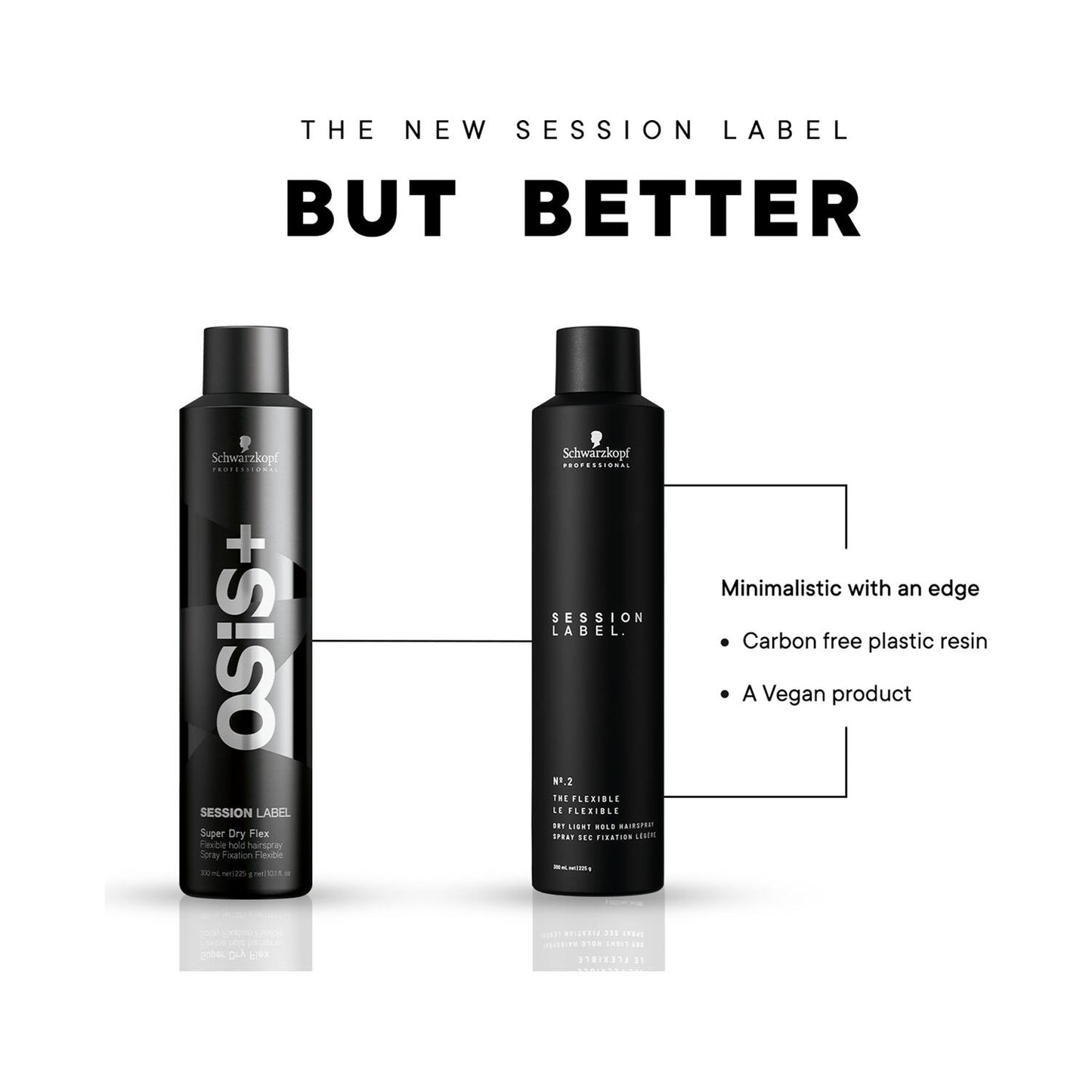 Schwarzkopf Professional OSiS+ Session Label The Flexible Hair Spray (300 ml)