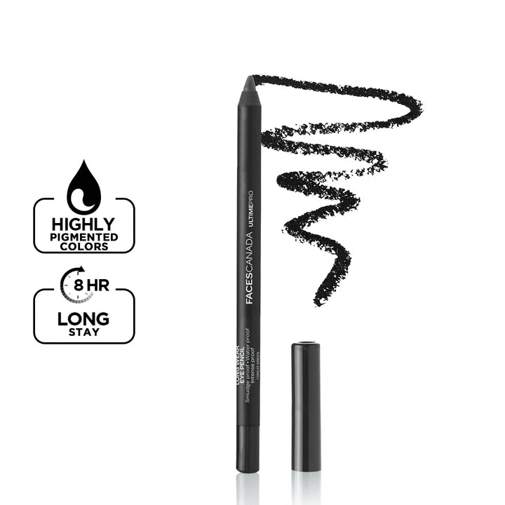 FACES CANADA Ultime Pro Eye Pencil- Solid Black (1.2g)