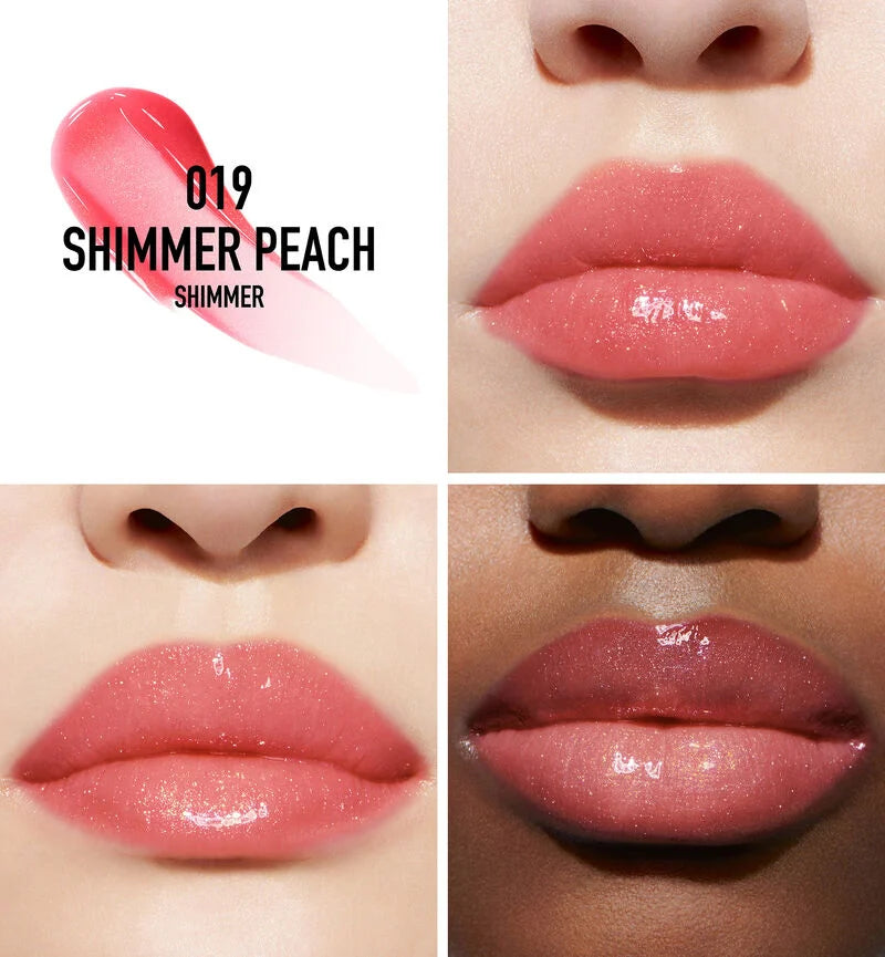 Dior Addict Lip Maximizer Plumping Gloss 019 Shimmer Peach (6ml)