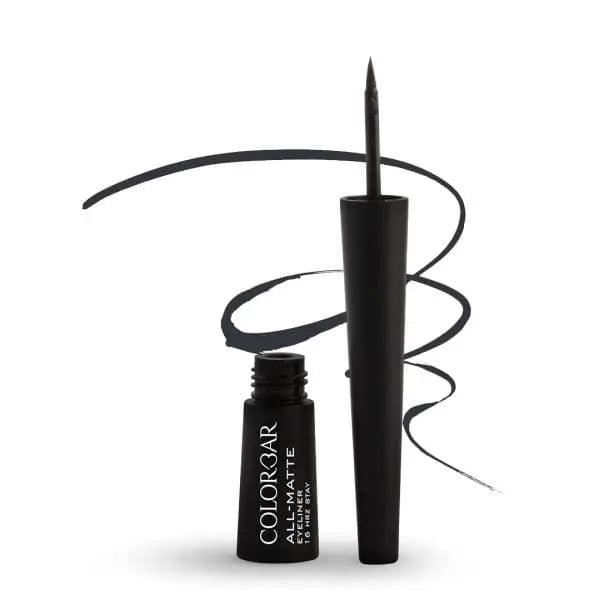 Colorbar All-Matte Eyeliner 001 Matte Black (2.5 ml)