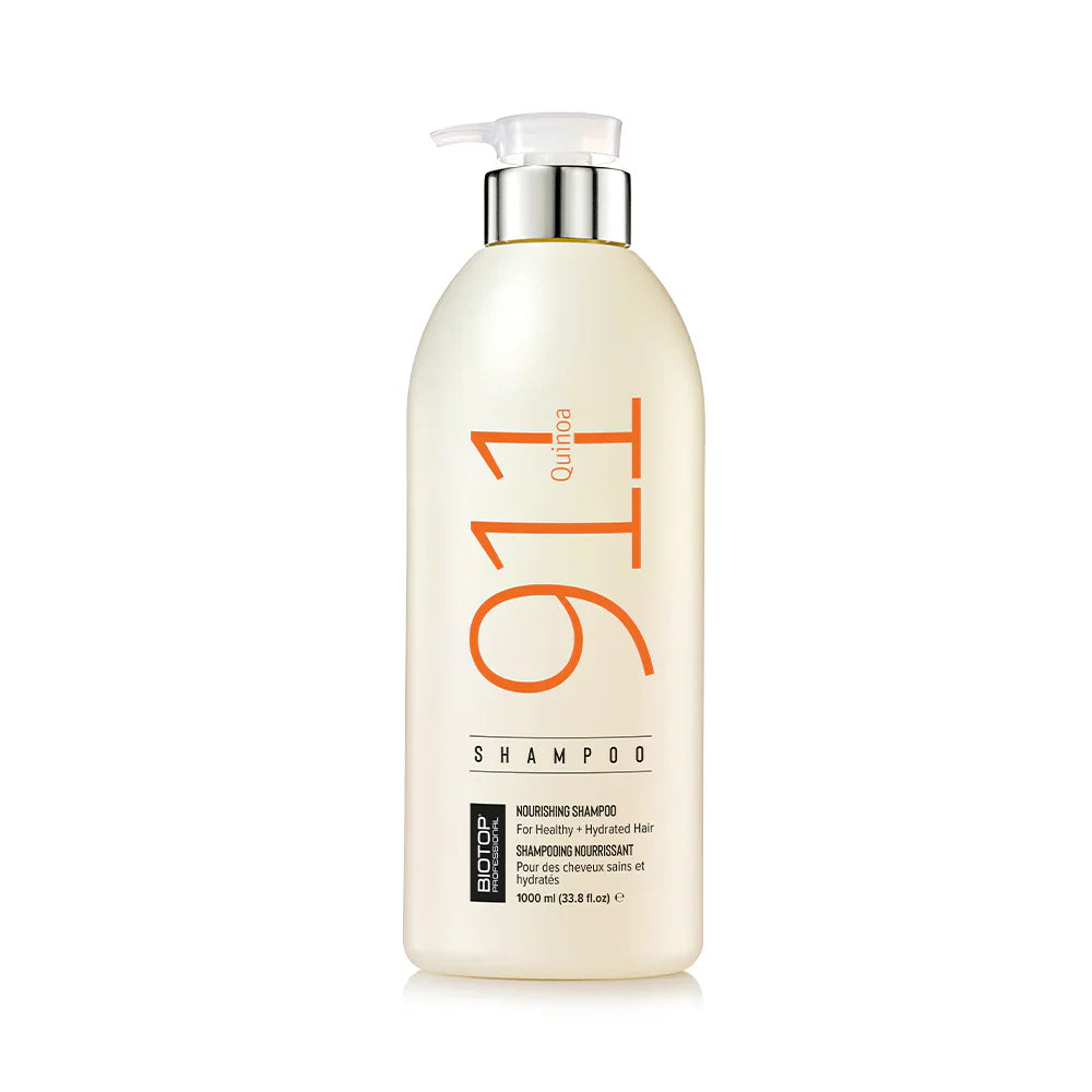 Biotop Professional 911 Quinoa Shampoo for Dry, Lifeless, and Damaged Hair (1000ml)