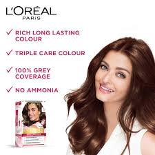 L'Oreal Paris Excellence Creme Hair Color - 5 Light Brown Natural Brown (72ml+100g)