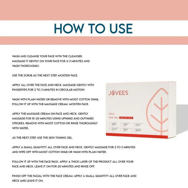 Jovees Fruit Facial Kit ( 315 g)