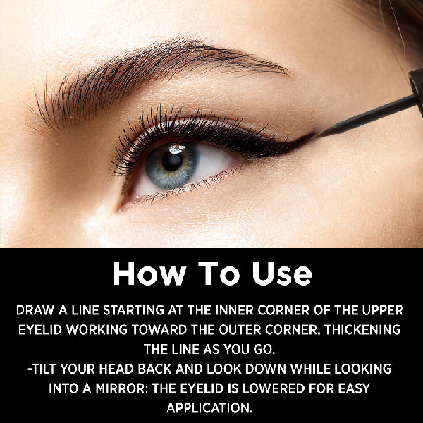 Colorbar All-Matte Eyeliner 001 Matte Black (2.5 ml)