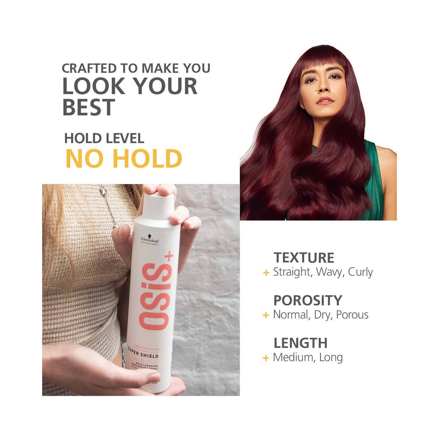 Schwarzkopf Professional Osis+ Super Shield Hair Spray (300 ml)