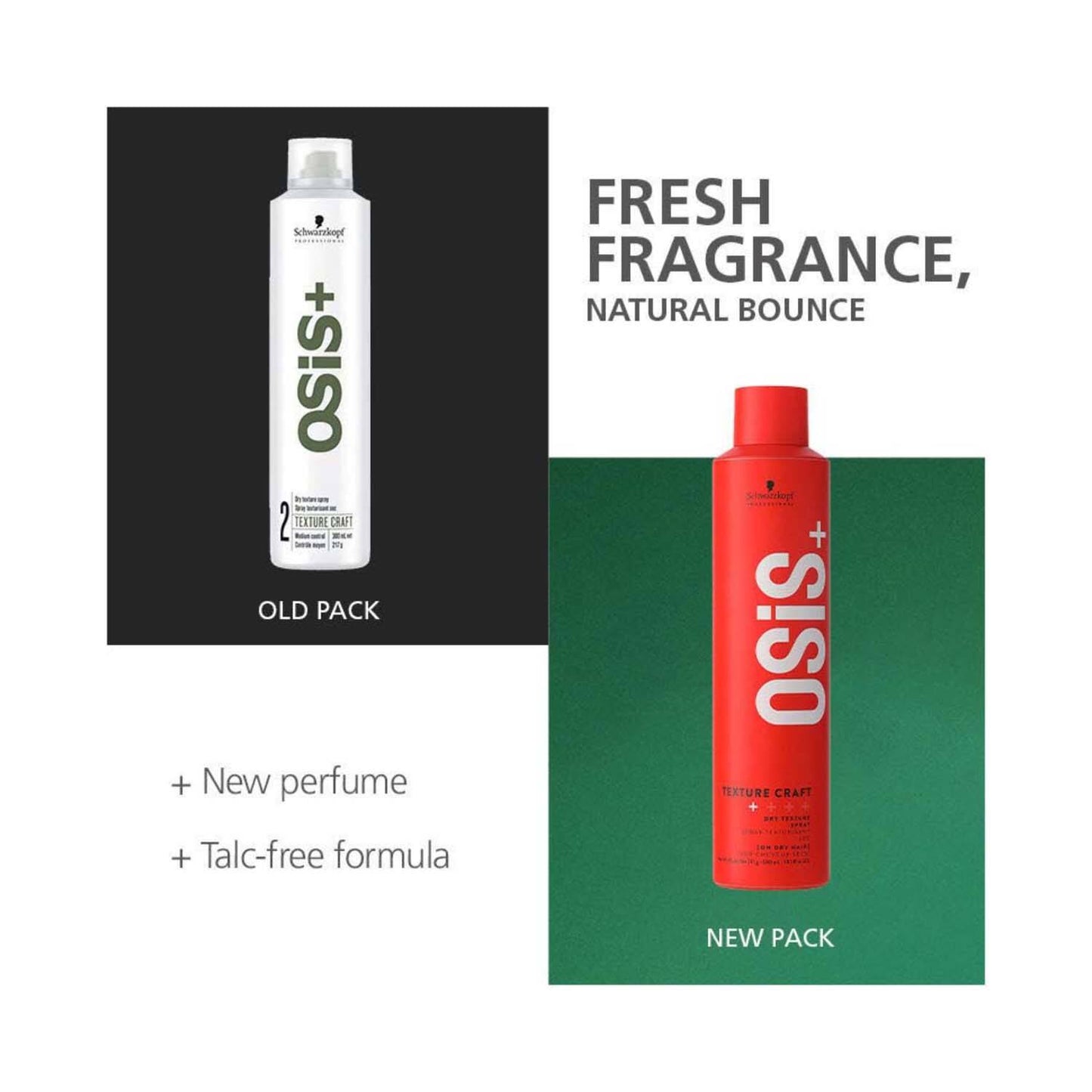 Schwarzkopf Professional OSiS+ Texture Craft Dry Texture Spray For Hair Styling (300 ml)